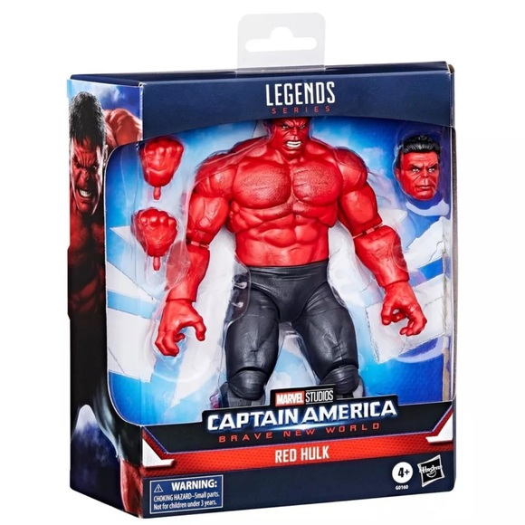 Marvel Legends Captain America: Brave New World RED HULK ACTION FIGURE -NIB - Picture 1 of 5